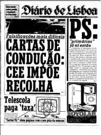 Sexta, 11 de Abril de 1986