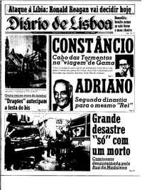 Segunda, 14 de Abril de 1986