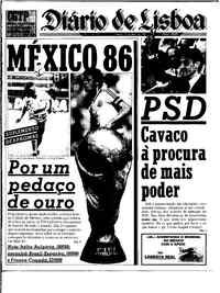 Sábado, 31 de Maio de 1986