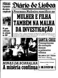 Sábado,  2 de Agosto de 1986