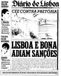 Terça, 16 de Setembro de 1986