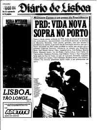 Sábado, 18 de Outubro de 1986