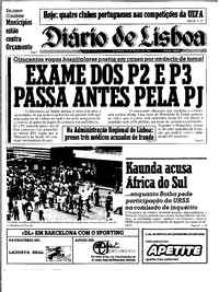 Quarta, 22 de Outubro de 1986