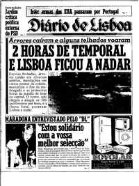 Sexta, 14 de Novembro de 1986