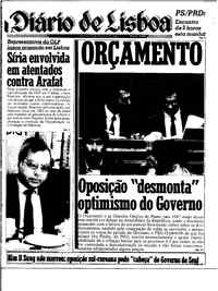 Terça, 18 de Novembro de 1986