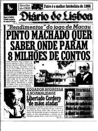 Sábado, 17 de Janeiro de 1987