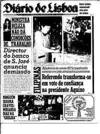 Segunda,  2 de Fevereiro de 1987