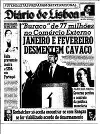 Quarta, 15 de Abril de 1987