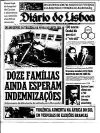 Terça,  5 de Maio de 1987