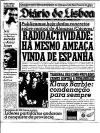 Sábado,  4 de Julho de 1987