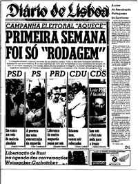 Segunda,  6 de Julho de 1987