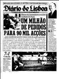 Quinta, 27 de Agosto de 1987