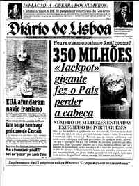 Sábado, 26 de Setembro de 1987