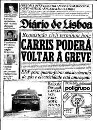 Segunda,  7 de Março de 1988