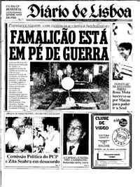 Sábado,  3 de Setembro de 1988