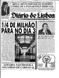 Segunda, 30 de Janeiro de 1989