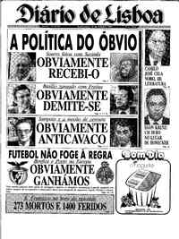 Quinta, 19 de Outubro de 1989