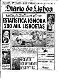 Segunda,  6 de Novembro de 1989