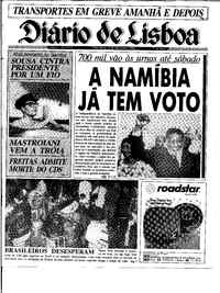 Terça,  7 de Novembro de 1989