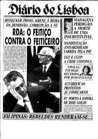 Quarta,  6 de Dezembro de 1989