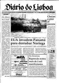 Quarta, 20 de Dezembro de 1989