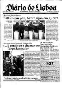 Segunda, 22 de Janeiro de 1990