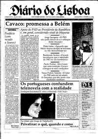 Segunda,  5 de Fevereiro de 1990