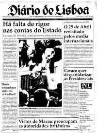 Quarta, 11 de Abril de 1990