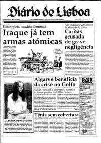 Quinta,  6 de Setembro de 1990