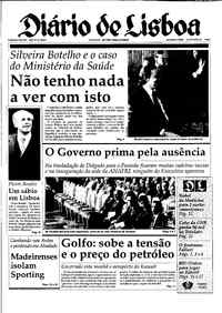 Segunda,  8 de Outubro de 1990