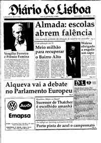 Segunda, 26 de Novembro de 1990